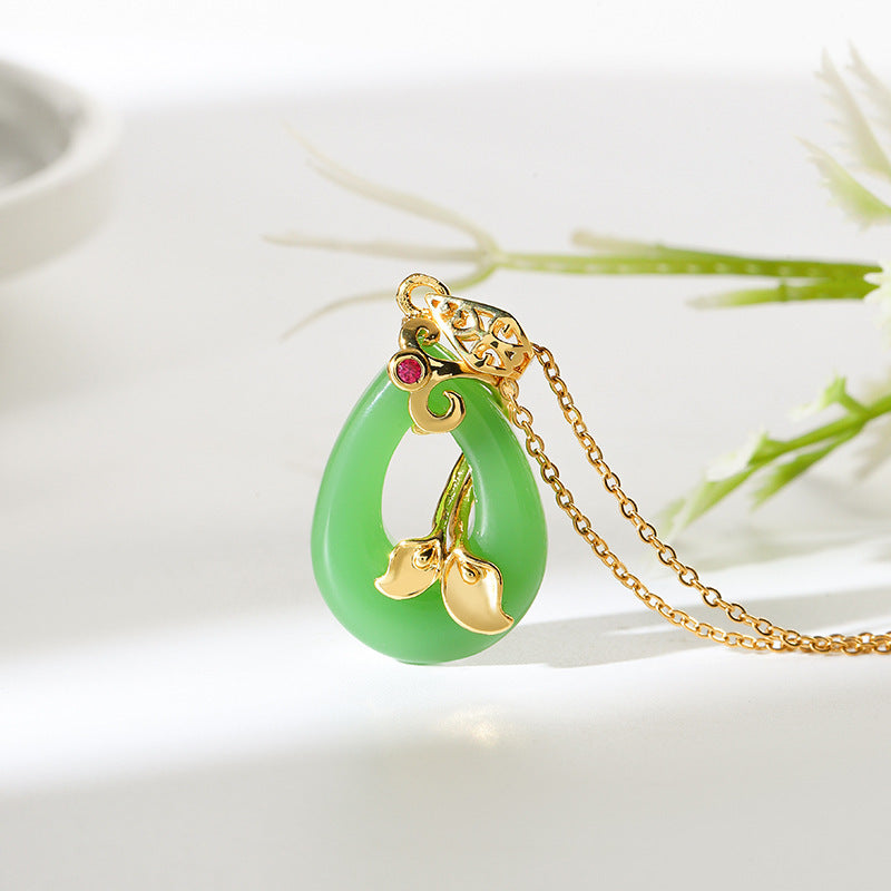 Simple Retro Water Drop Necklace